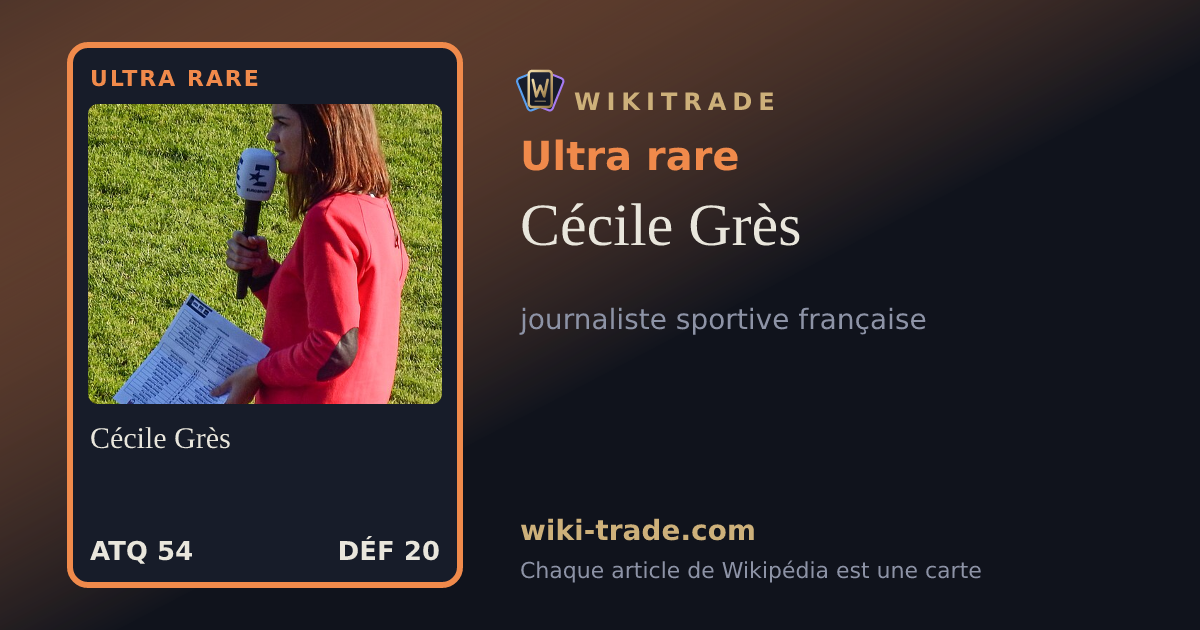 Cécile Grès — carte Ultra rare