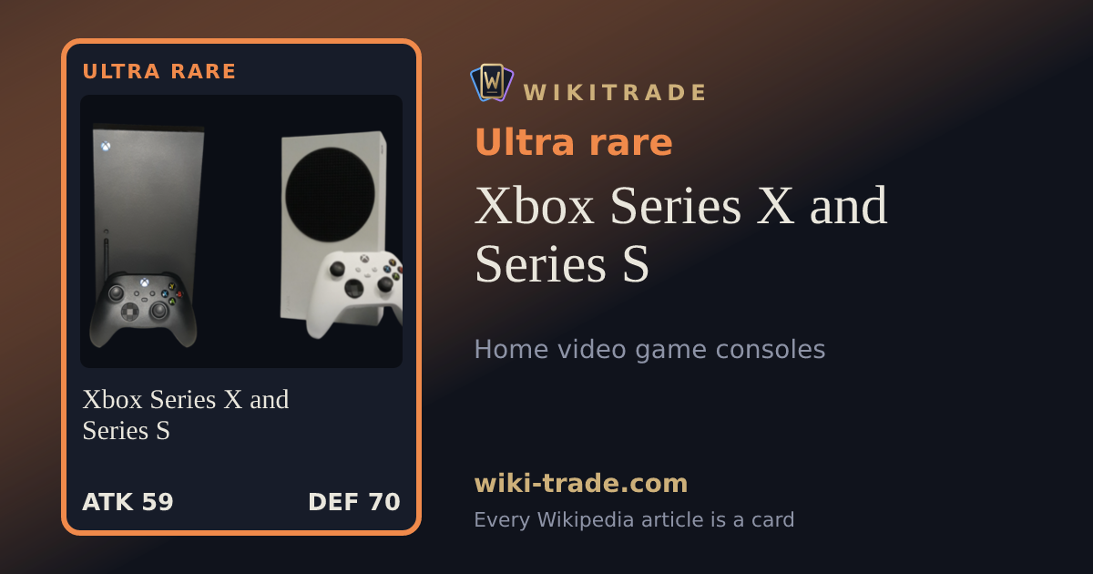 Xbox Series X and Series S — Ultra rare card