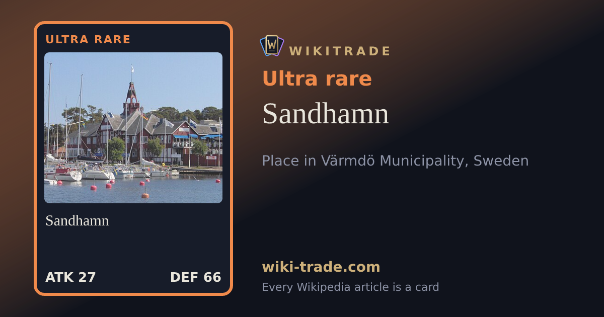 Sandhamn — Ultra rare card