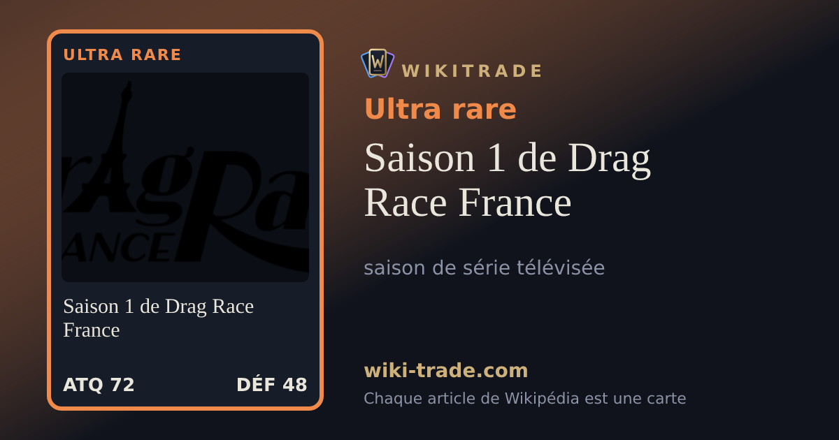 Saison 1 de Drag Race France — carte Ultra rare