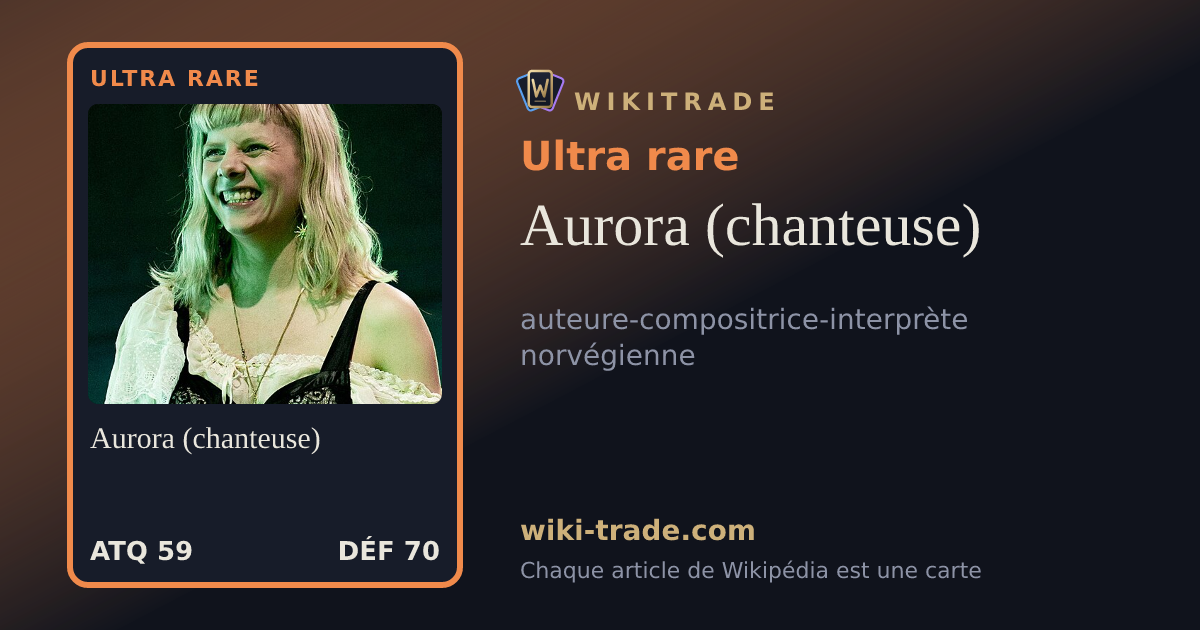 Aurora (chanteuse) — carte Ultra rare