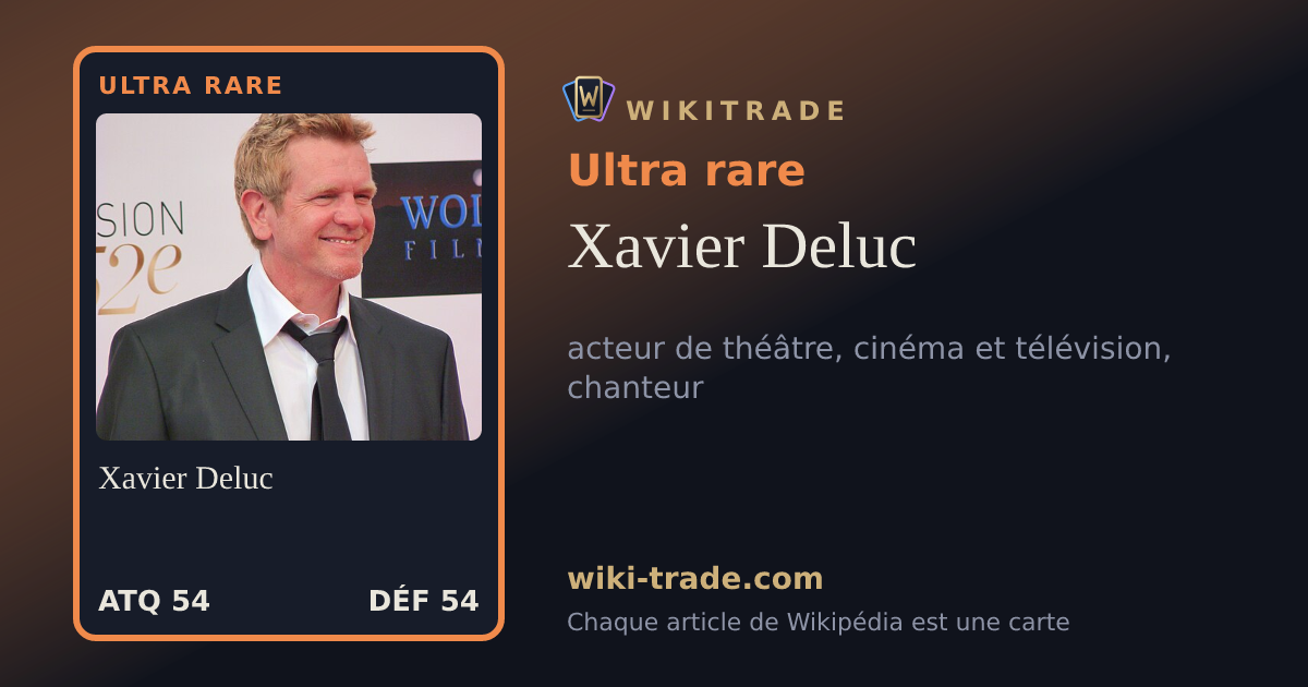 Xavier Deluc — carte Ultra rare