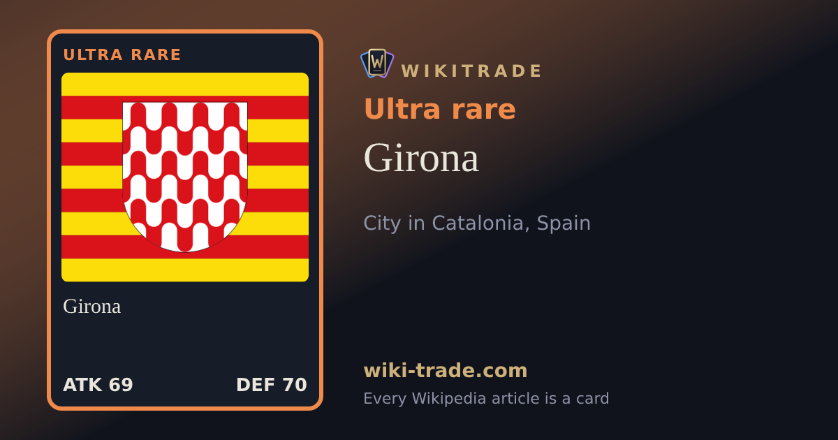 Girona — Ultra rare card