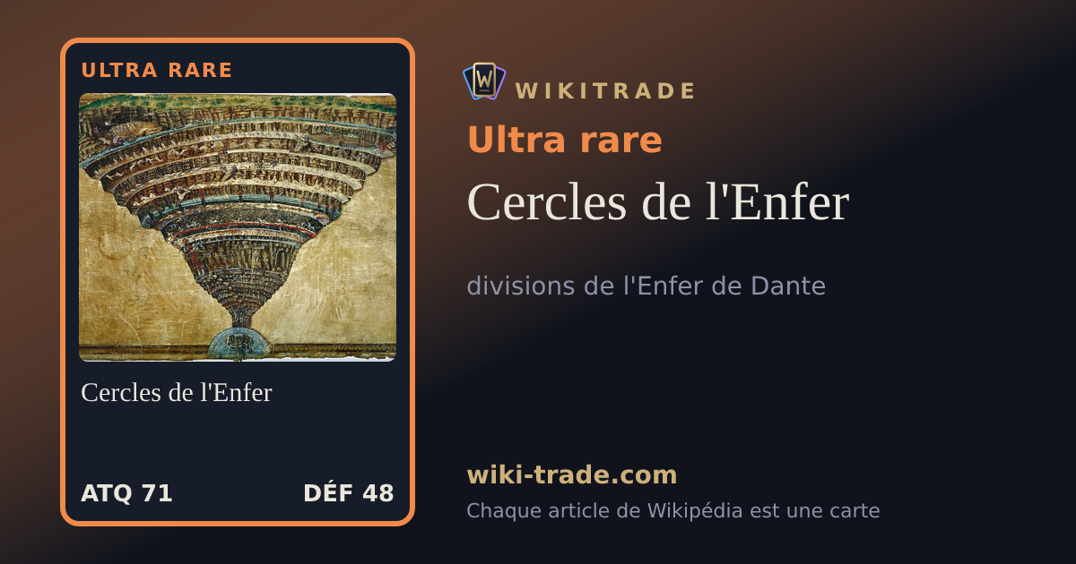 Cercles de l'Enfer — carte Ultra rare