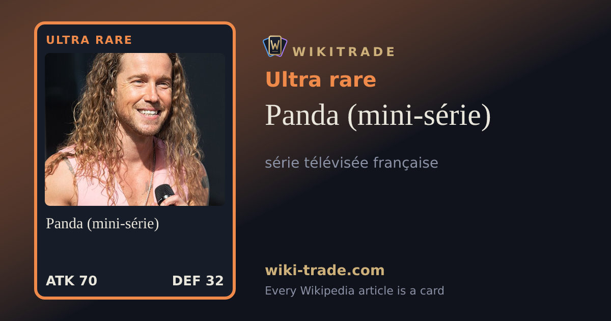 Panda (mini-série) — Ultra rare card
