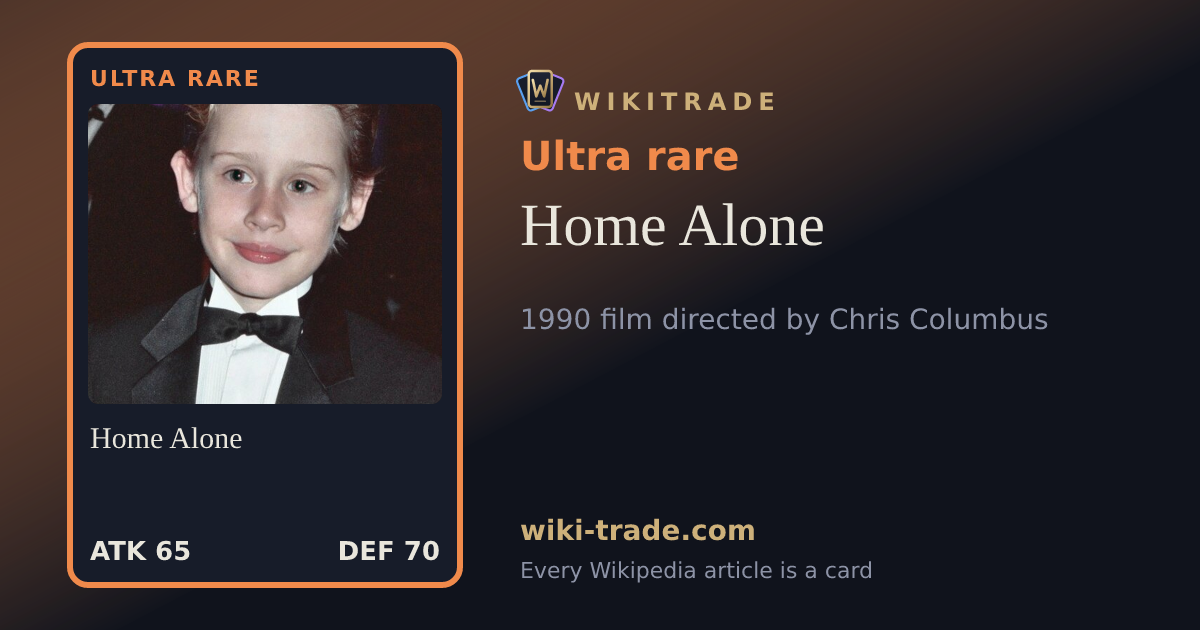 Home Alone — Ultra rare card