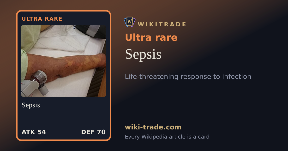 Sepsis — Ultra rare card