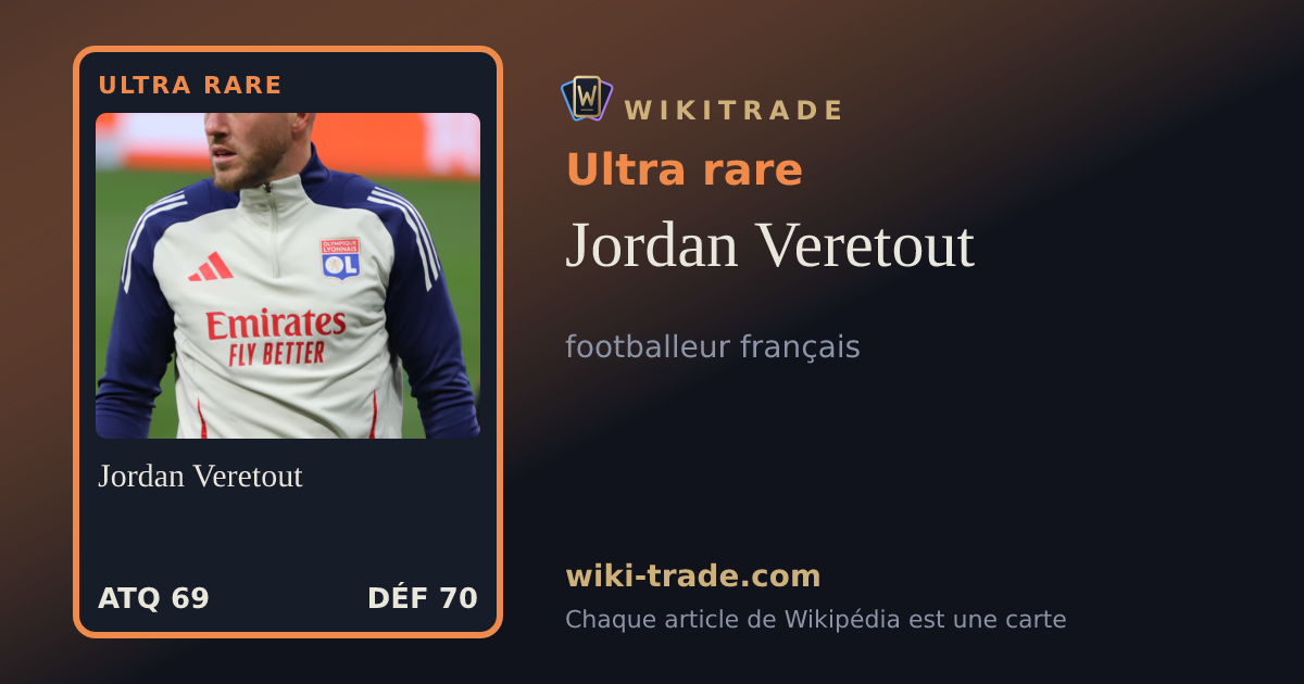 Jordan Veretout — carte Ultra rare
