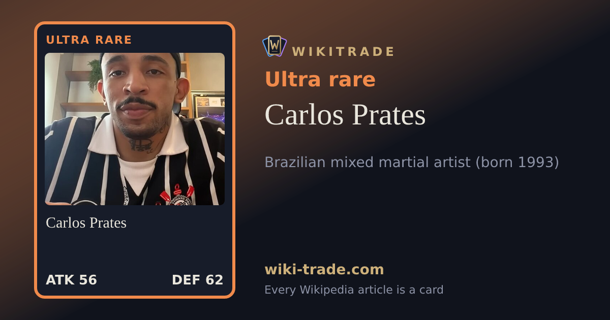 Carlos Prates — Ultra rare card