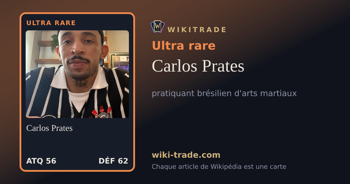 Carlos Prates — carte Ultra rare