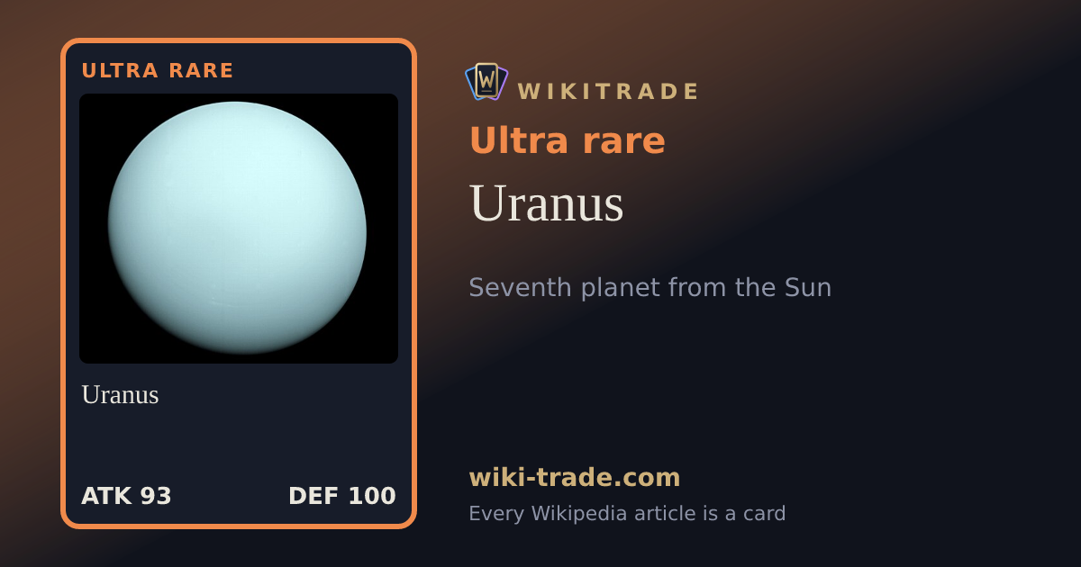 Uranus — Ultra rare card