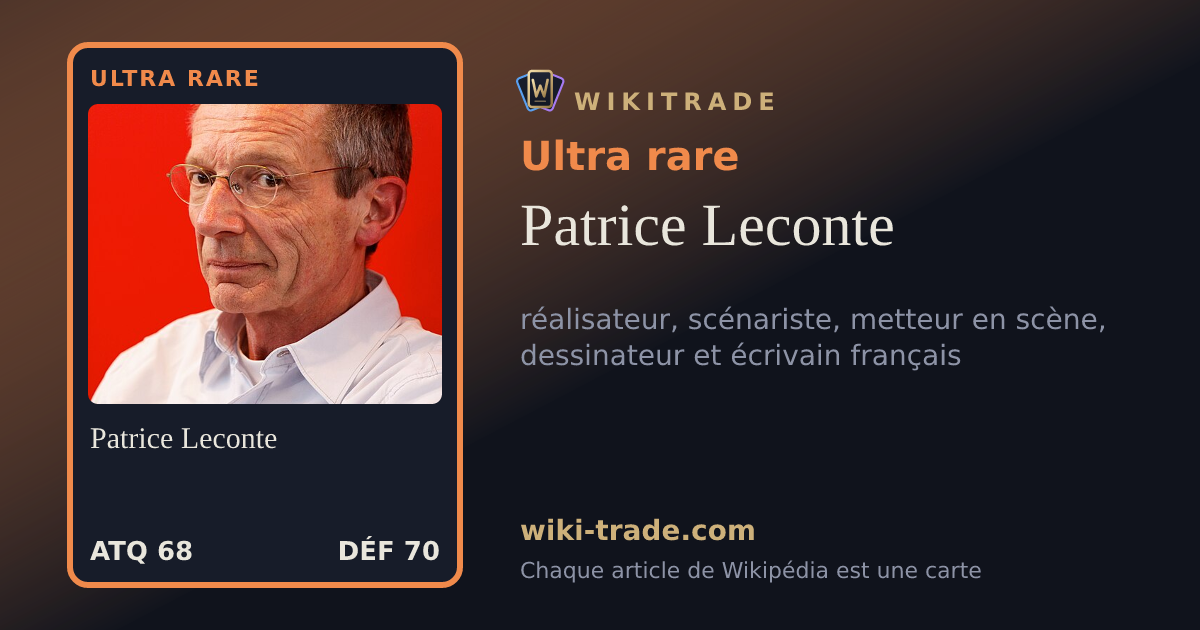Patrice Leconte — carte Ultra rare