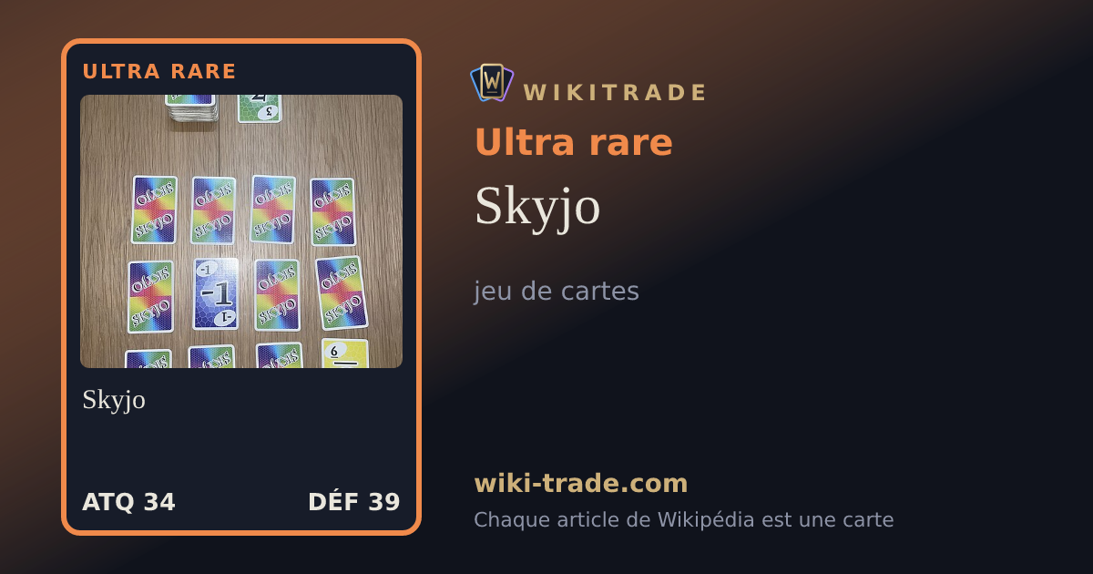 Skyjo — carte Ultra rare