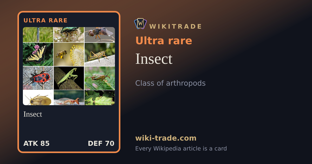 Insect — Ultra rare card