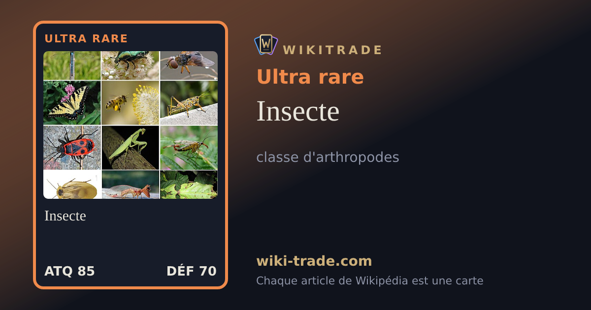 Insecte — carte Ultra rare