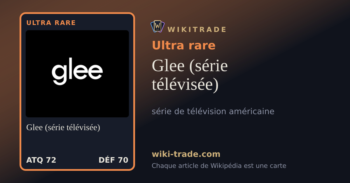 Glee (série télévisée) — carte Ultra rare