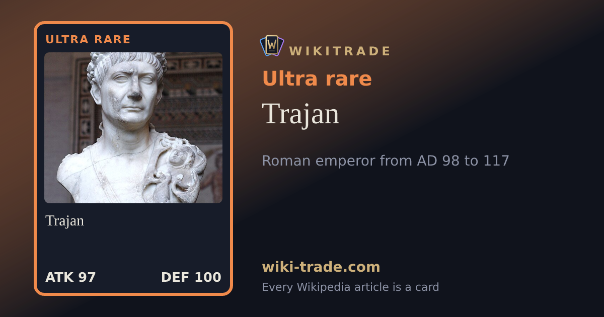 Trajan — Ultra rare card