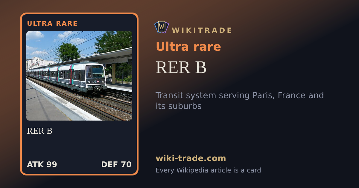 RER B — Ultra rare card