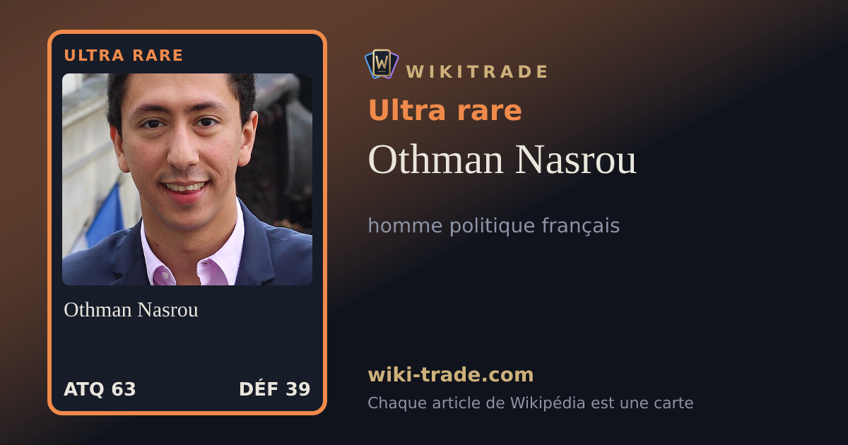 Othman Nasrou — carte Ultra rare