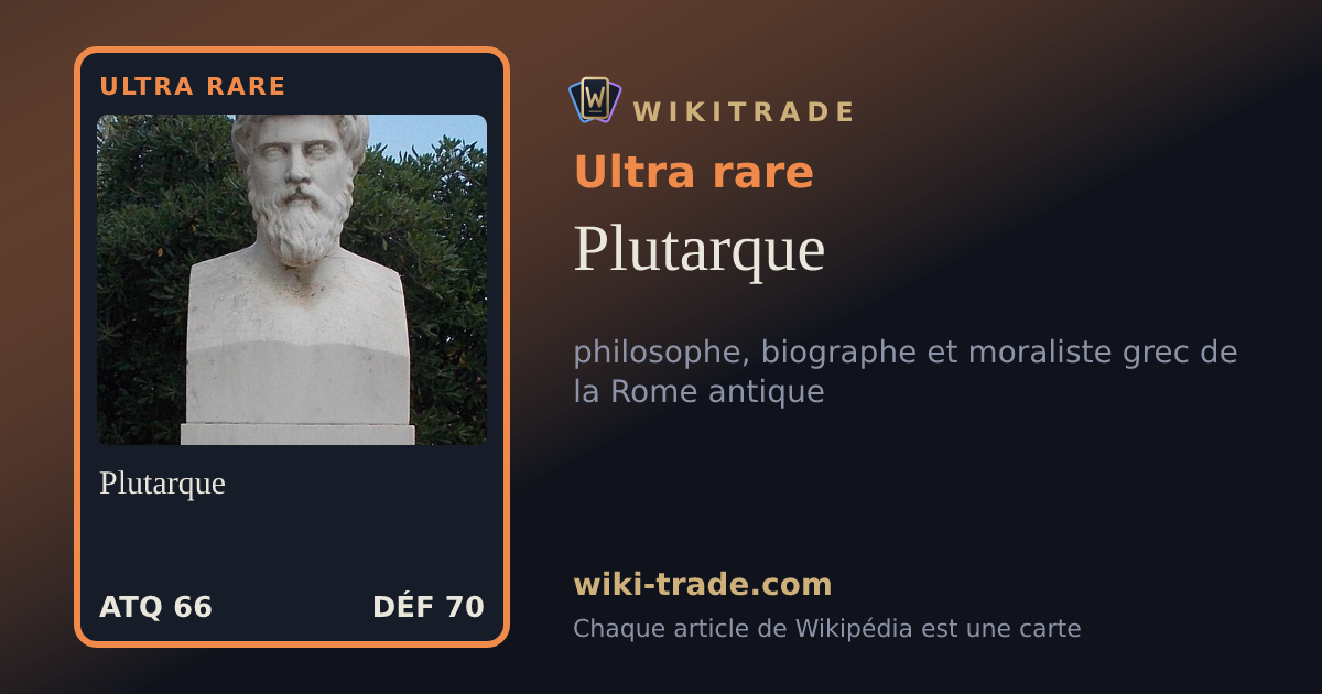 Plutarque — carte Ultra rare