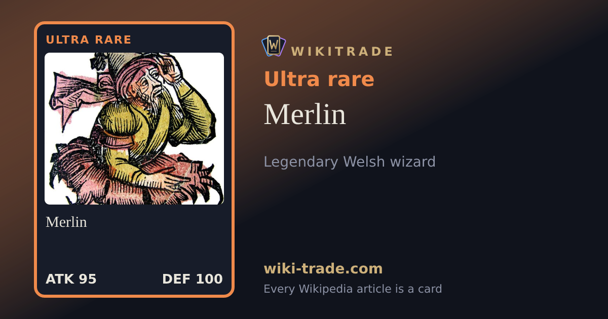 Merlin — Ultra rare card