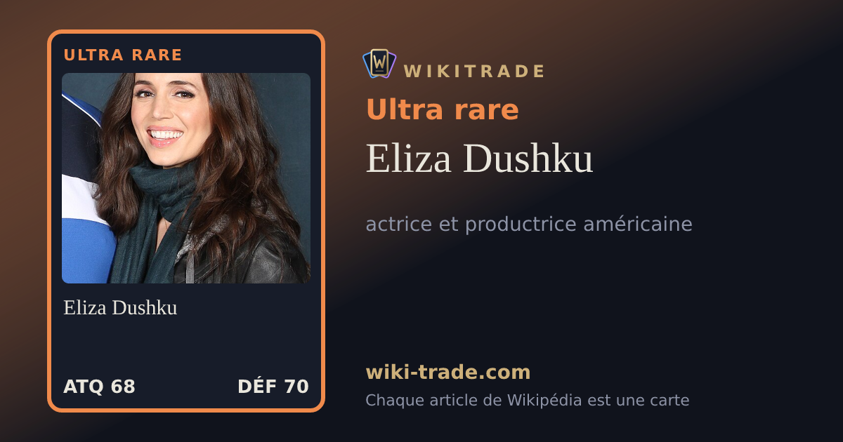 Eliza Dushku — carte Ultra rare