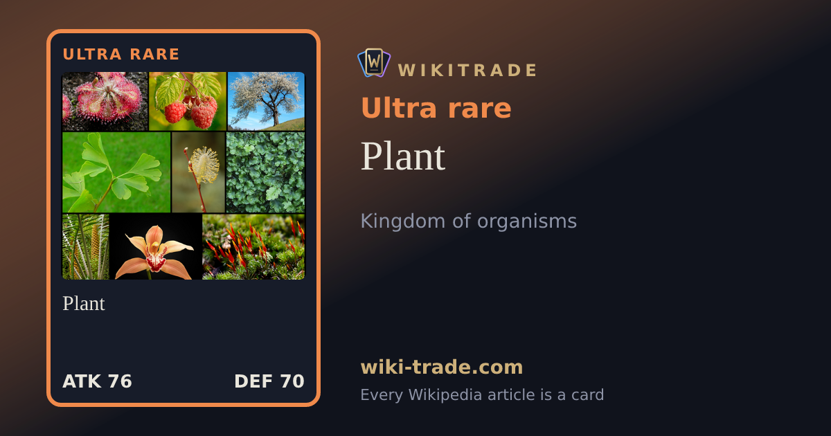 Plant — Ultra rare card