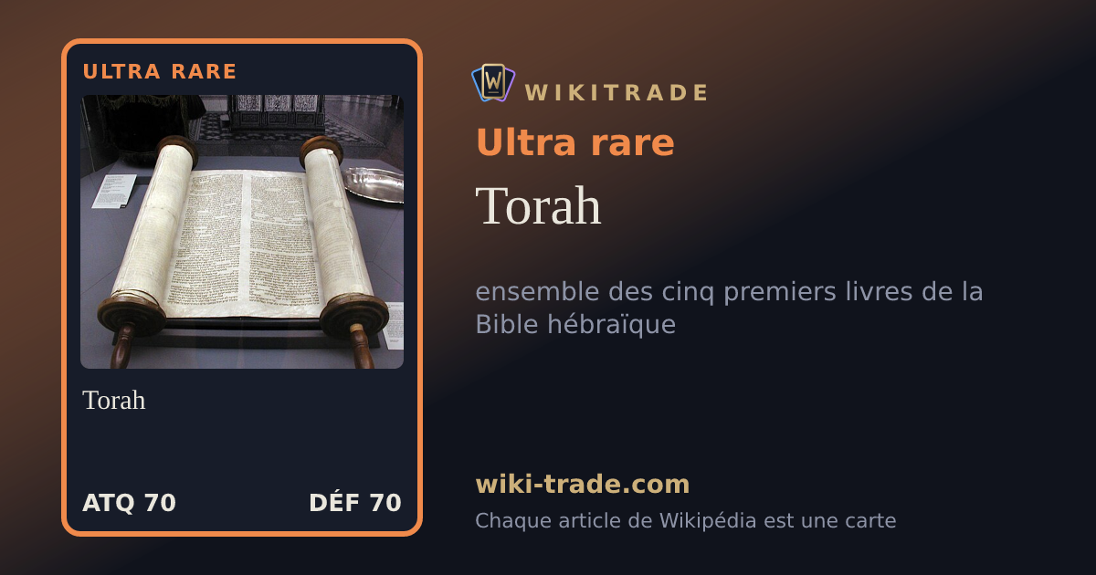 Torah — carte Ultra rare