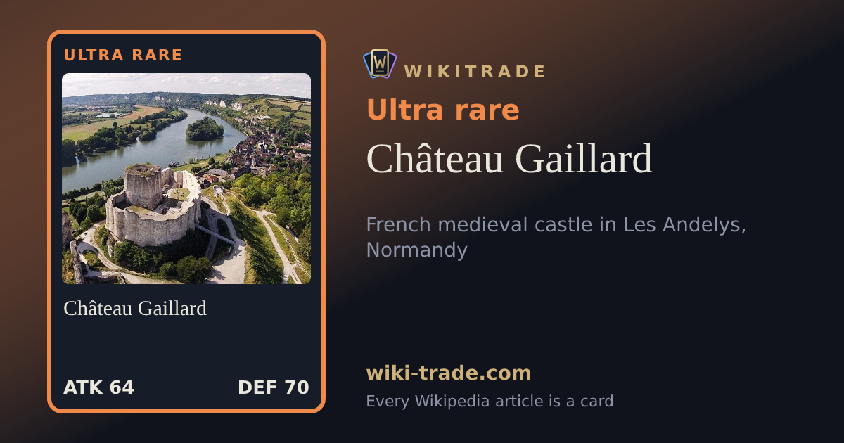 Château Gaillard — Ultra rare card