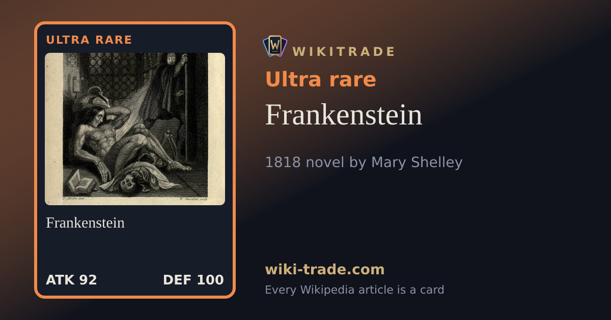 Frankenstein — Ultra rare card