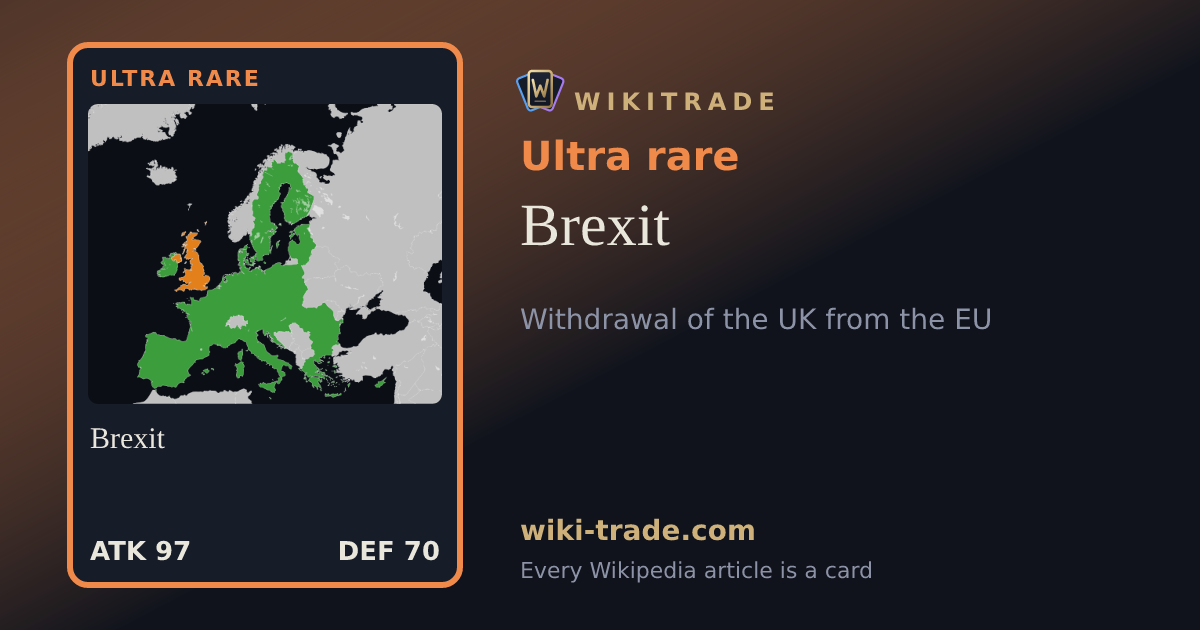 Brexit — Ultra rare card