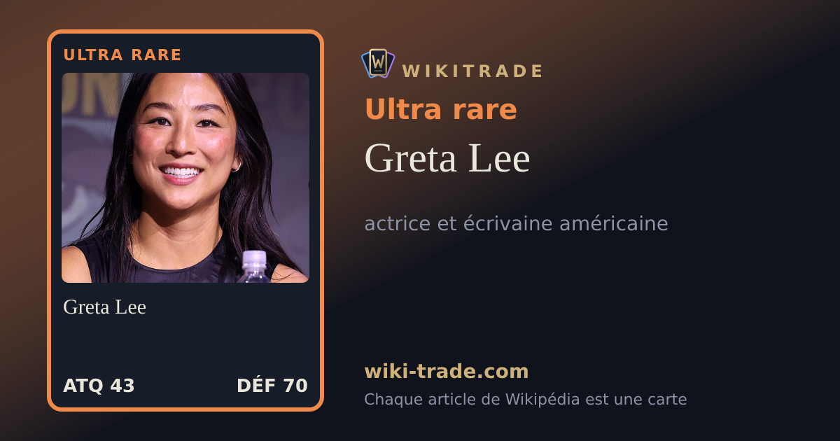 Greta Lee — carte Ultra rare