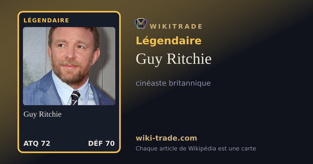 Guy Ritchie — carte Légendaire