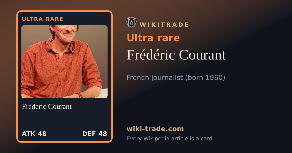 Frédéric Courant — Ultra rare card