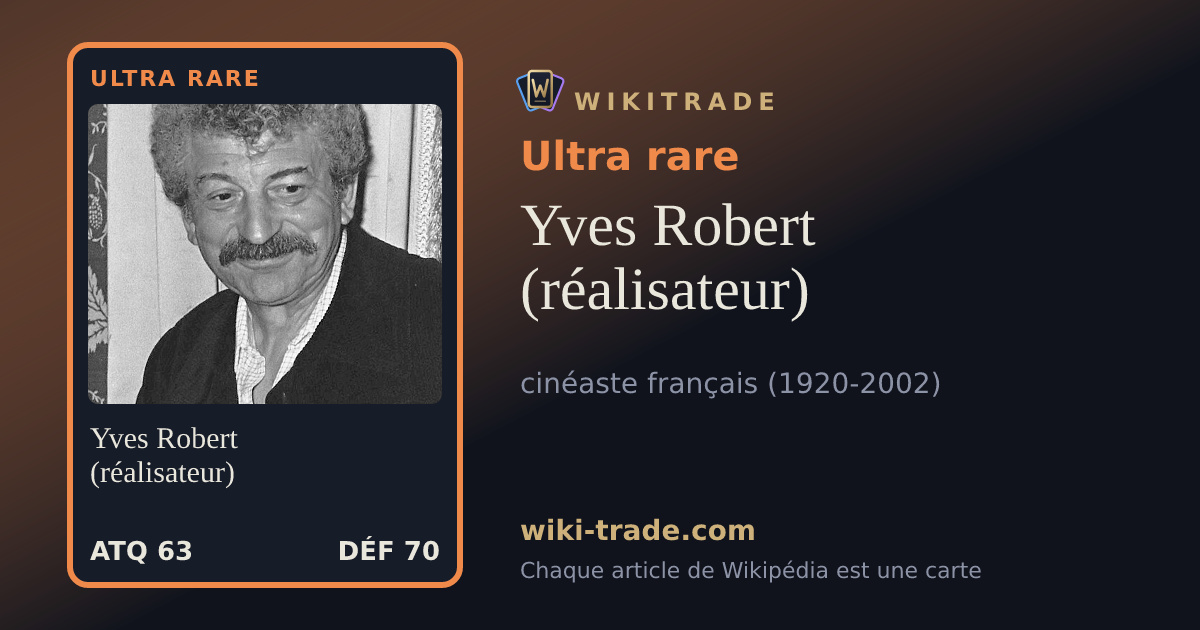 Yves Robert (réalisateur) — carte Ultra rare