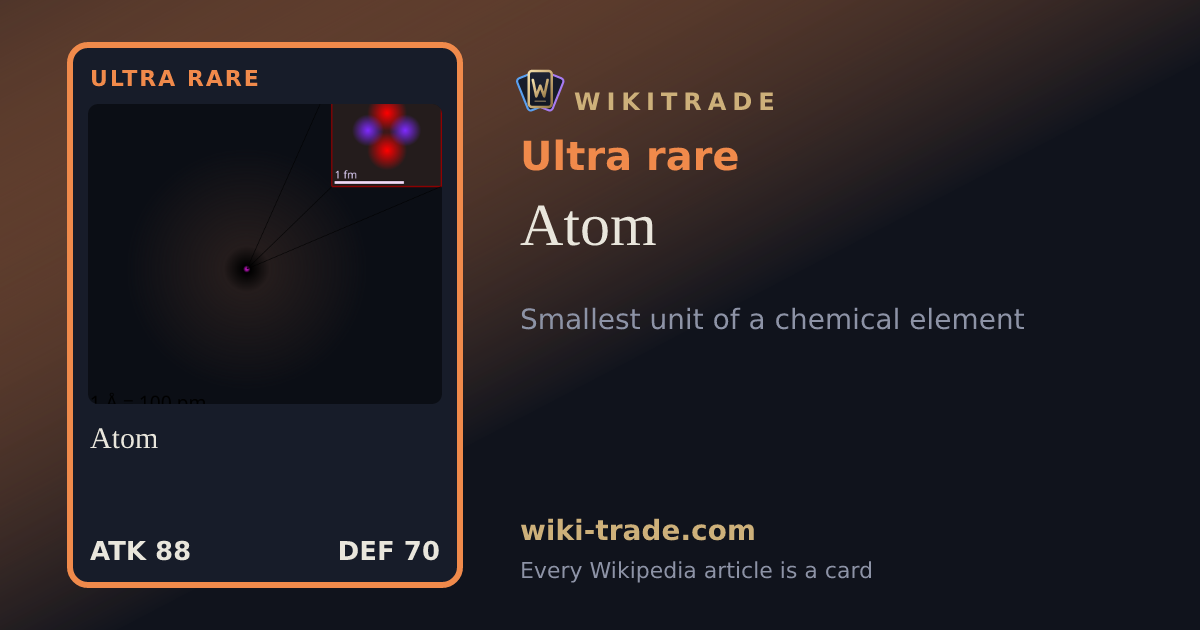 Atom — Ultra rare card