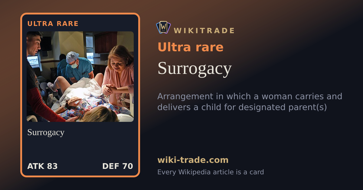 Surrogacy — Ultra rare card