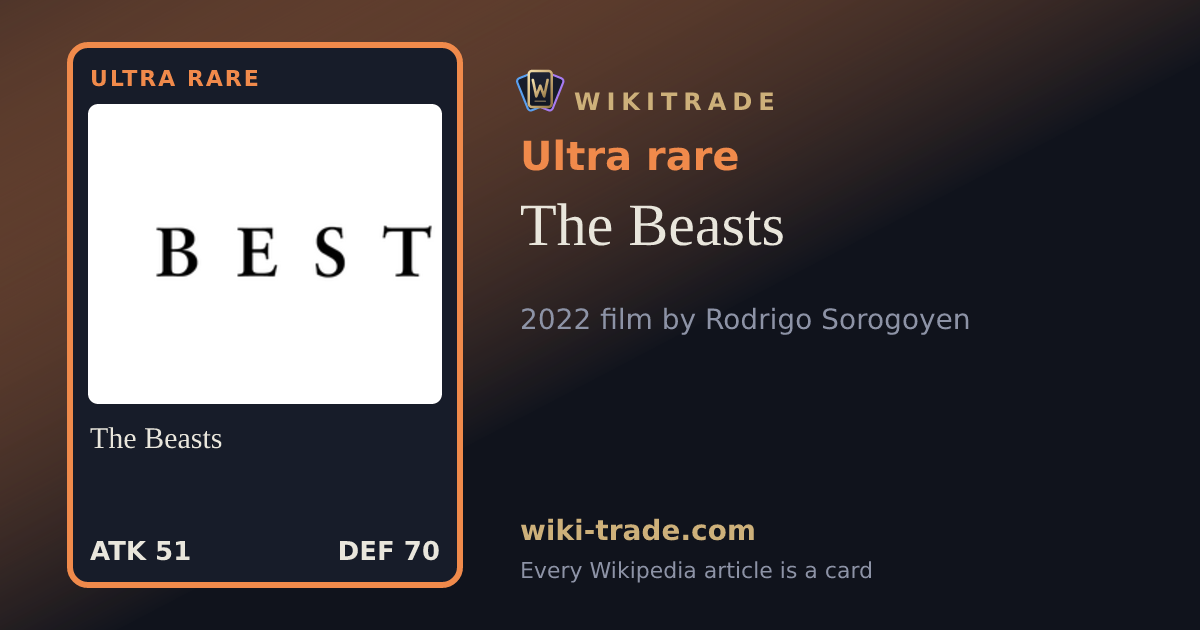 The Beasts — Ultra rare card