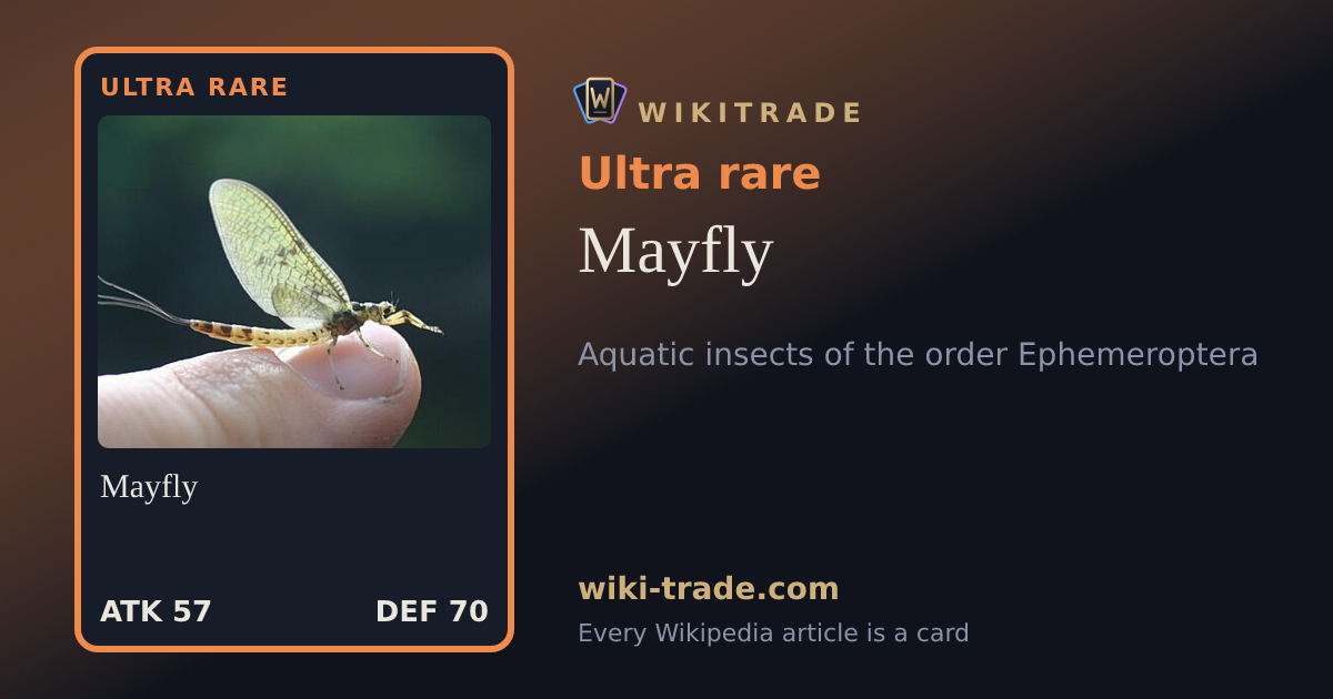 Mayfly — Ultra rare card