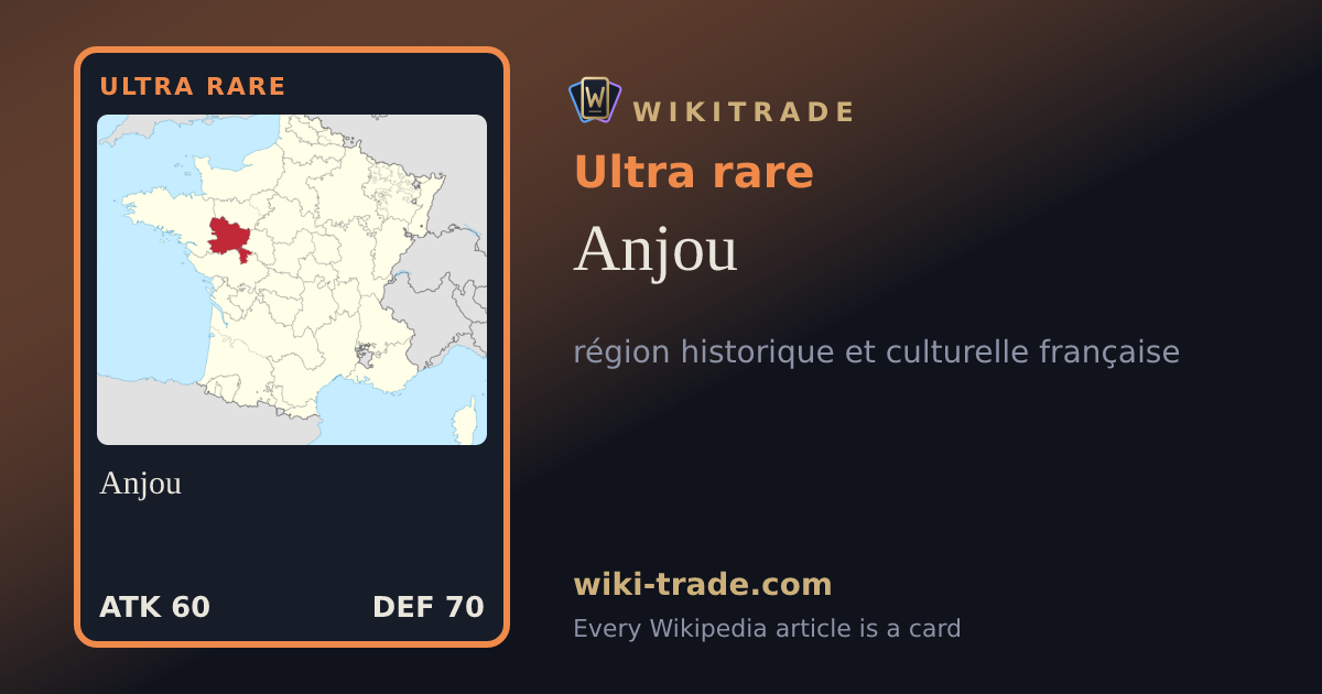 Anjou — Ultra rare card