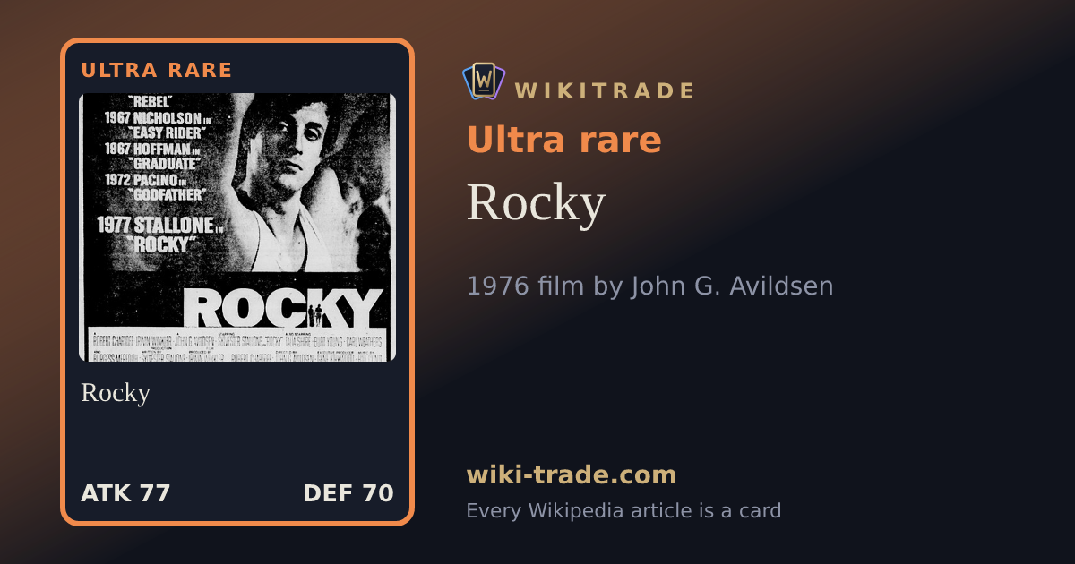 Rocky — Ultra rare card