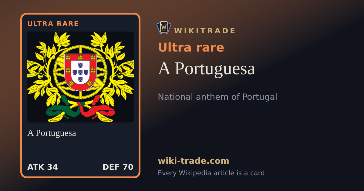 A Portuguesa — Ultra rare card