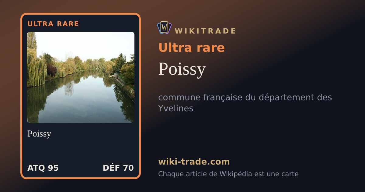 Poissy — carte Ultra rare