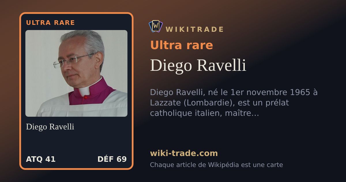 Diego Ravelli — carte Ultra rare