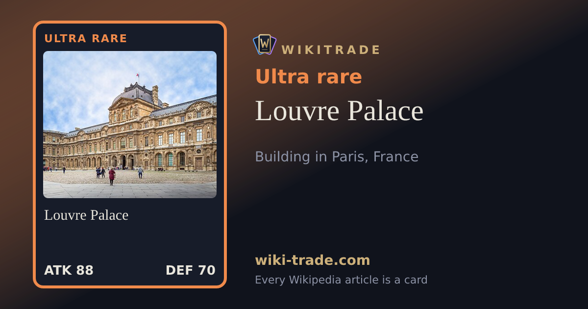 Louvre Palace — Ultra rare card