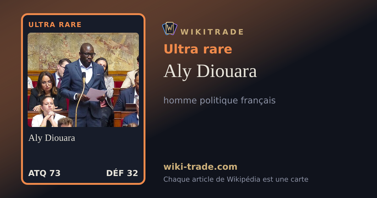 Aly Diouara — carte Ultra rare