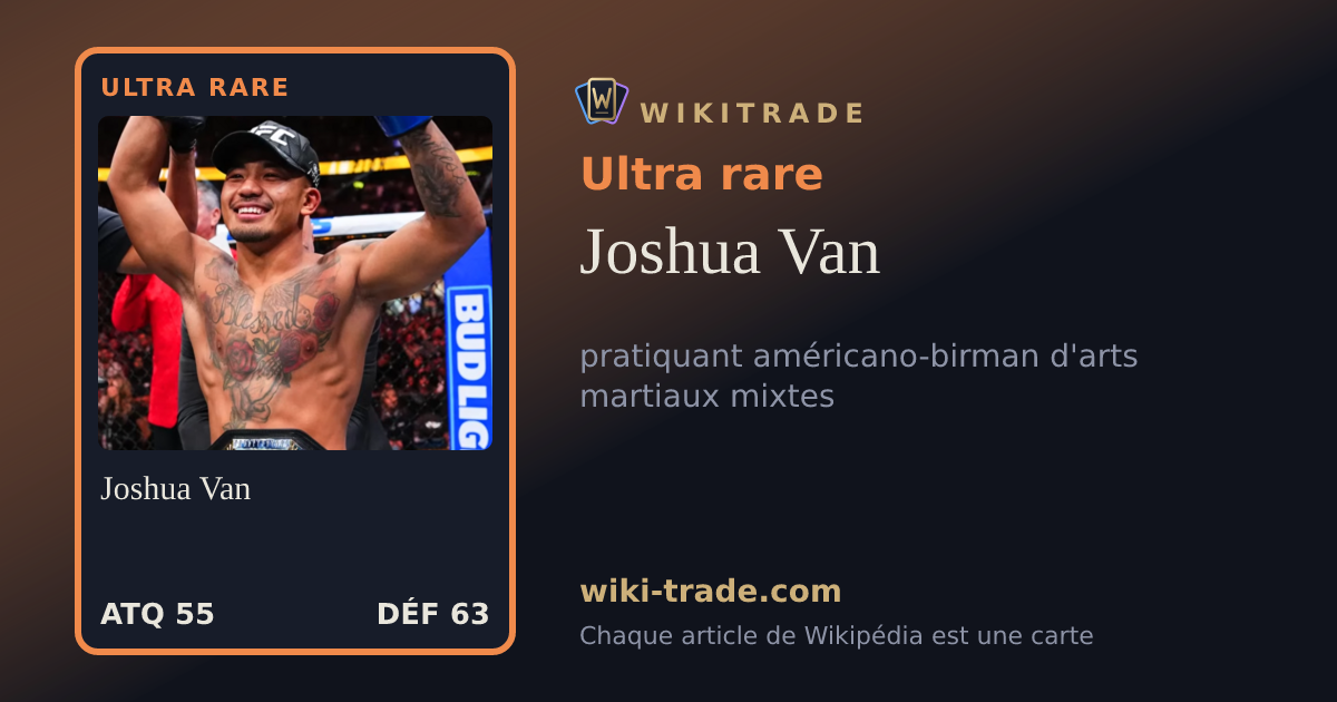 Joshua Van — carte Ultra rare