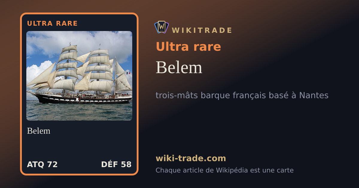 Belem — carte Ultra rare