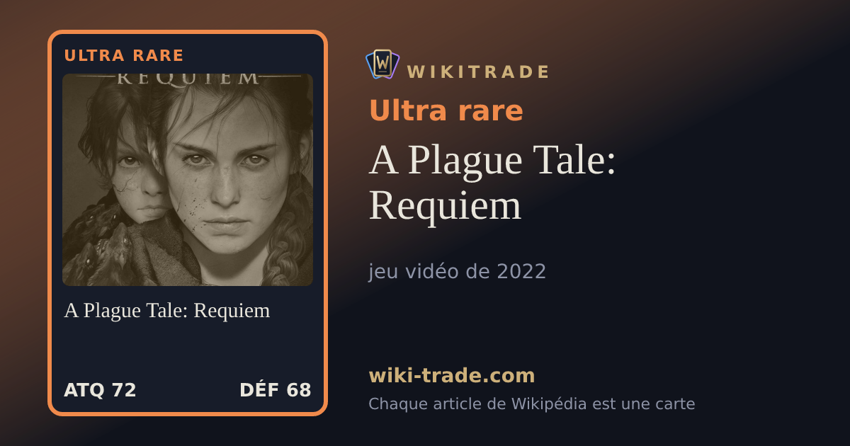 A Plague Tale: Requiem — carte Ultra rare