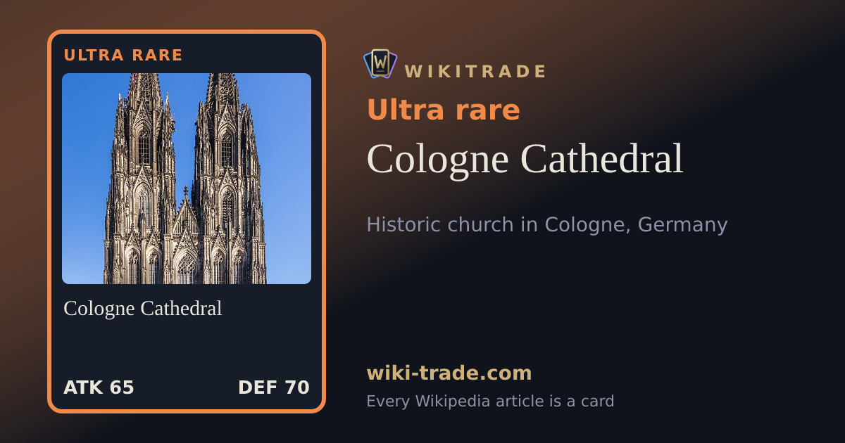 Cologne Cathedral — Ultra rare card